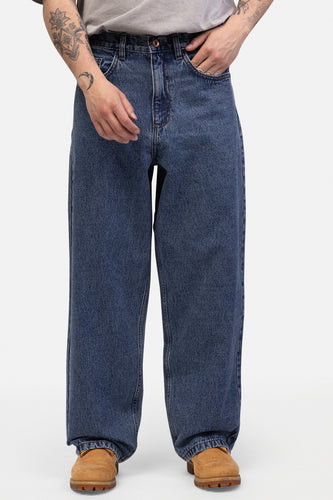 KINGSTON - mid blue denim