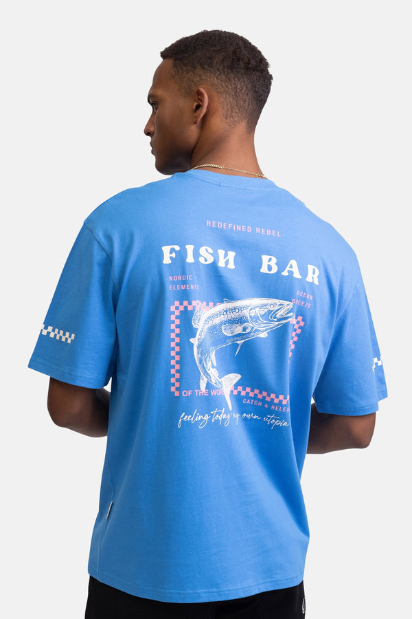 T-shirt (manches courtes) Bleu - REDEFINED REBEL