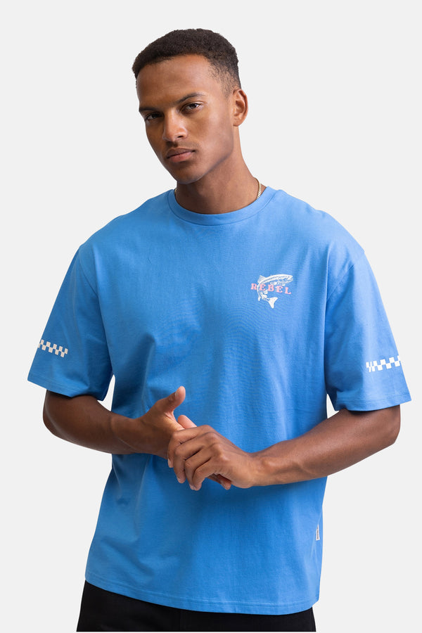 T-shirt (manches courtes) Bleu - REDEFINED REBEL