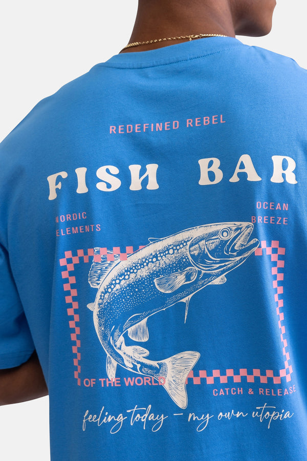 T-shirt (manches courtes) Bleu - REDEFINED REBEL
