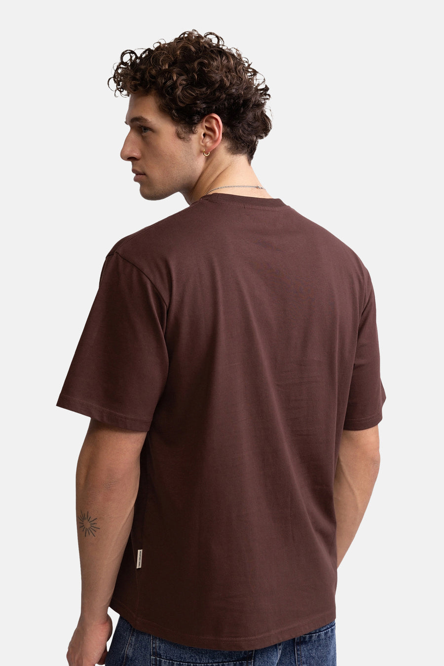 T-shirt à manches courtes - brun