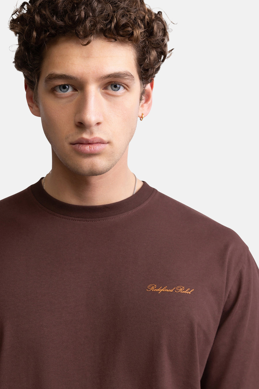 T-shirt à manches courtes - brun