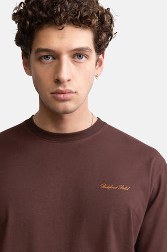 T-shirt à manches courtes - brun