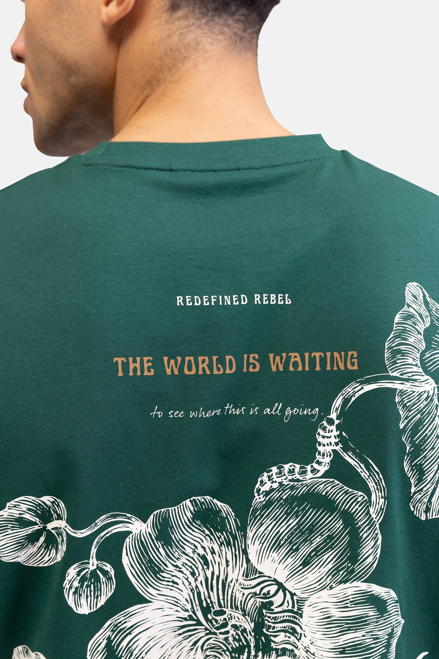 T-shirt à manches courtes - vert - REDEFINED REBEL