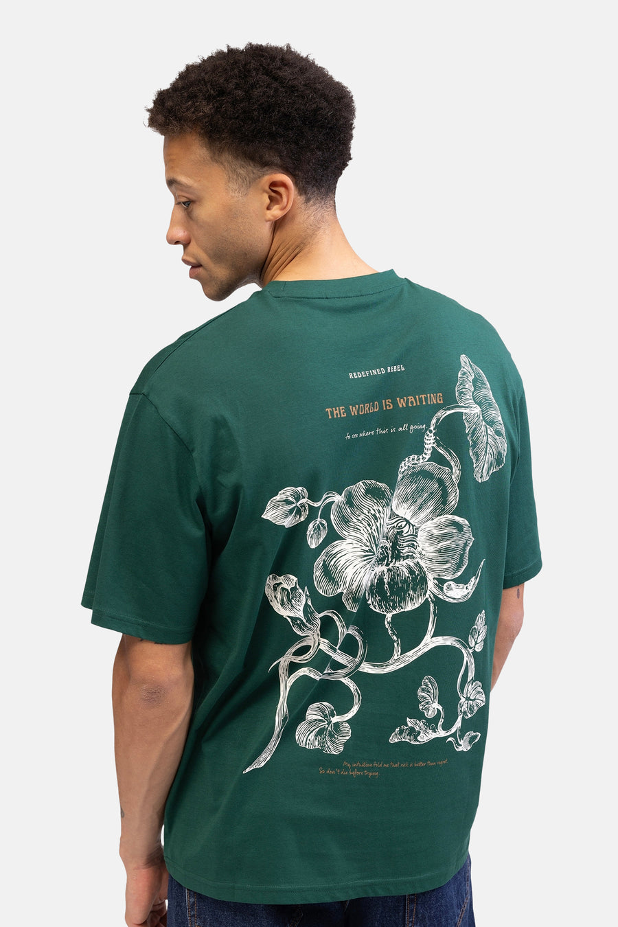 T-shirt à manches courtes - vert - REDEFINED REBEL