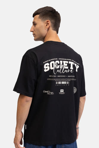 T-shirt à manches courtes - Noir