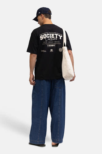 T-shirt à manches courtes - Noir