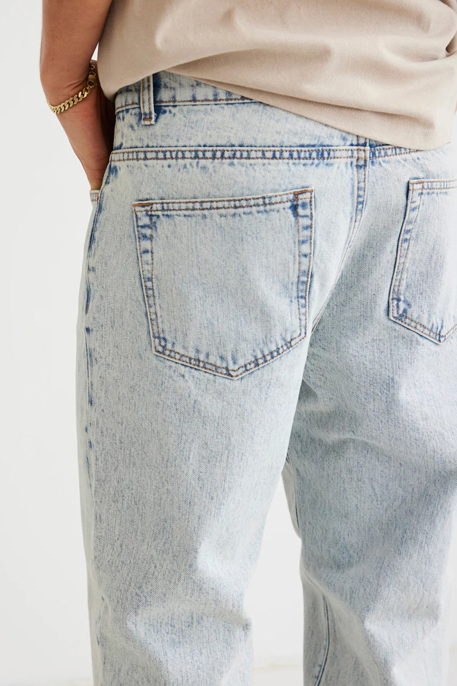 Jeans straight Denim - WOODBIRD