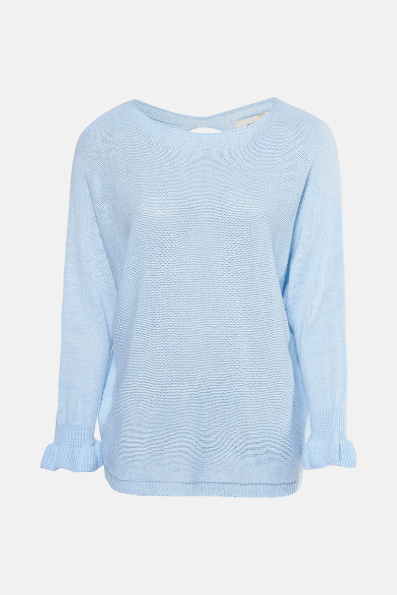 Pull col O Bleu - Terra di Siena