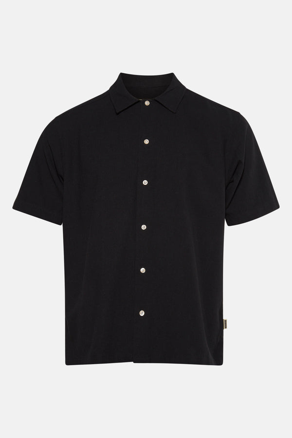 Chemise (manches courtes) Noir - WOODBIRD