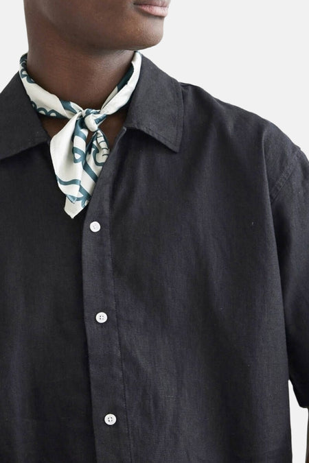 Chemise (manches courtes) Noir - WOODBIRD