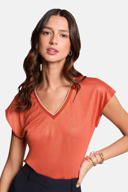 T-shirt à manches courtes - orange