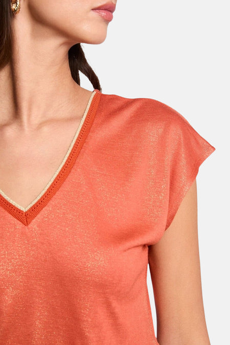 T-shirt à manches courtes - orange