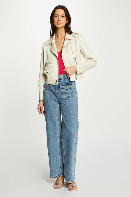 Veste courte Beige - Morgan De Toi