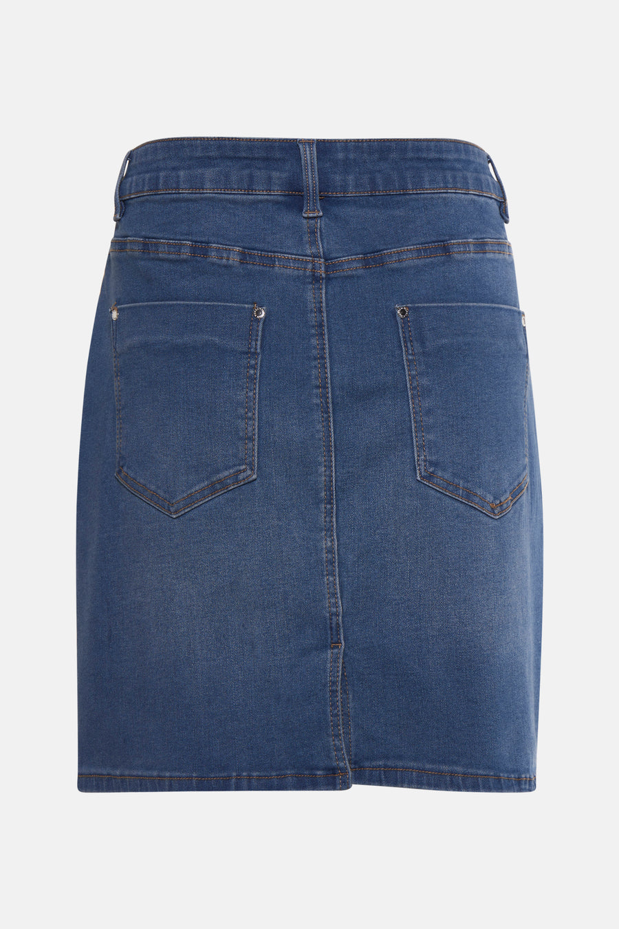 Jupe courte - mid blue denim - Morgan De Toi