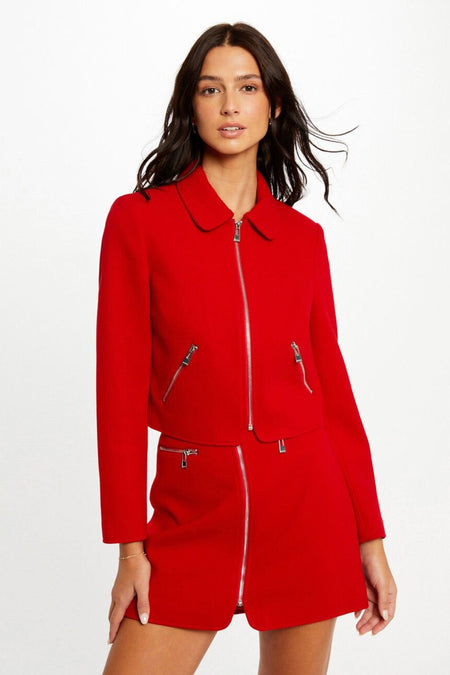 Veste courte Rouge - Morgan De Toi