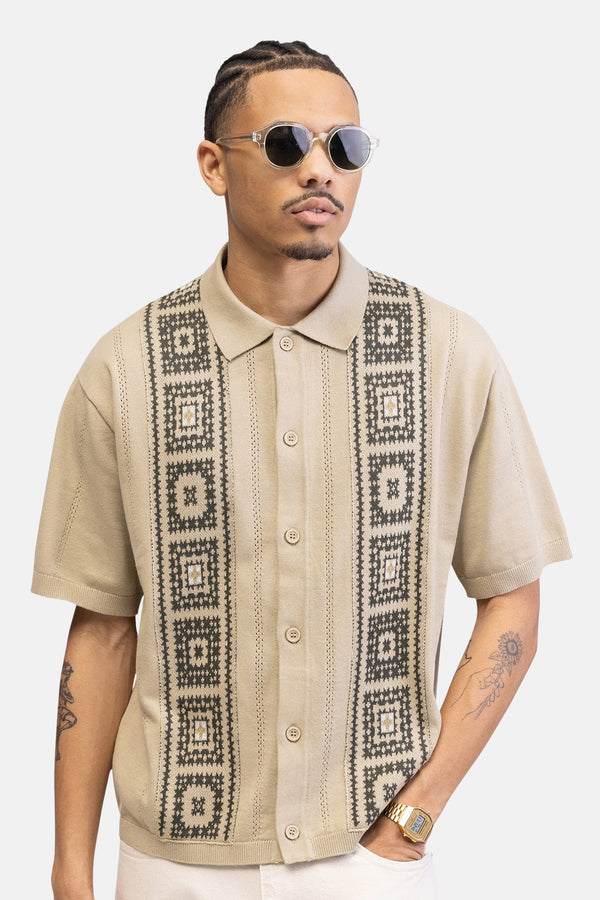 Chemise (manches courtes) Écru - REDEFINED REBEL