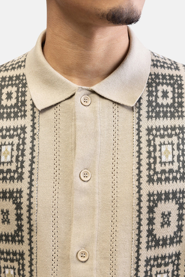 Chemise (manches courtes) Écru - REDEFINED REBEL