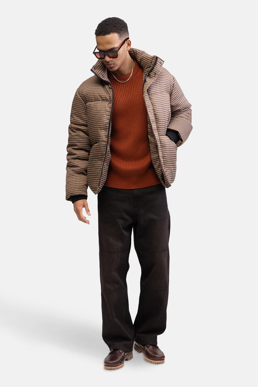 Pull à col rond - orange - REDEFINED REBEL