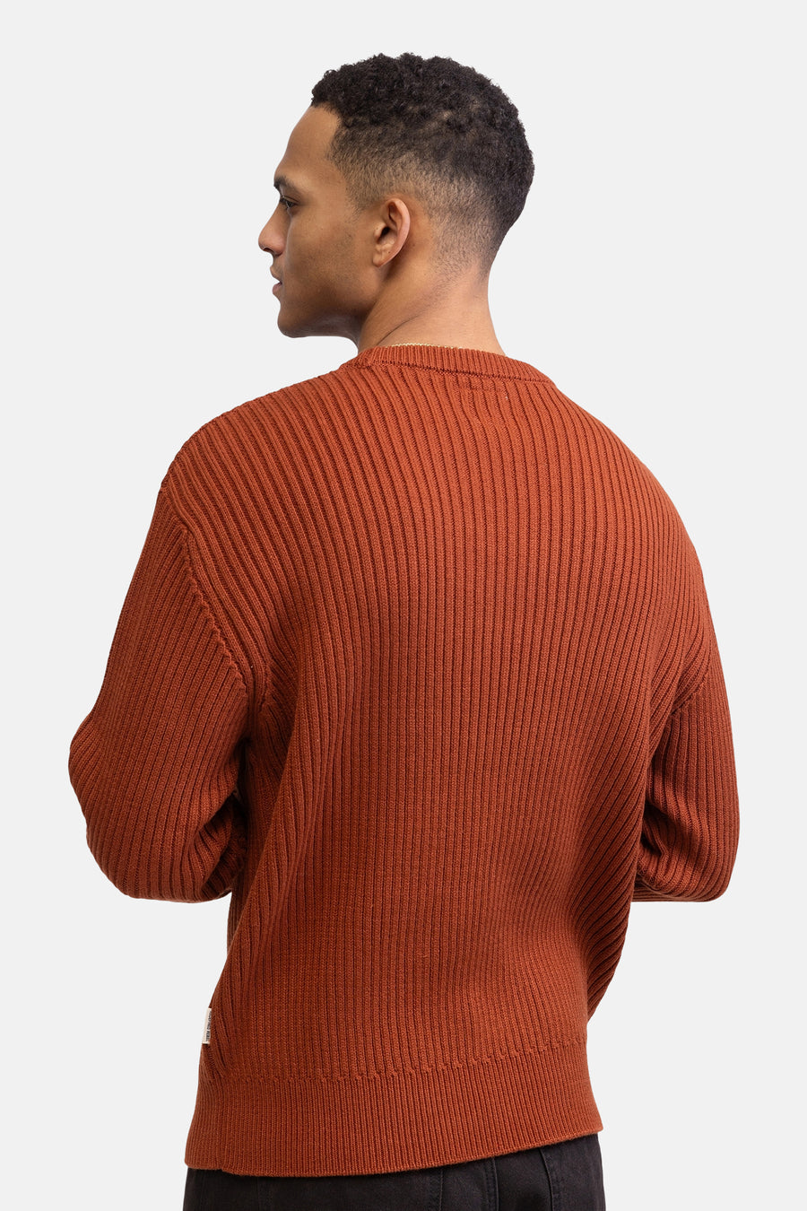 Pull à col rond - orange - REDEFINED REBEL