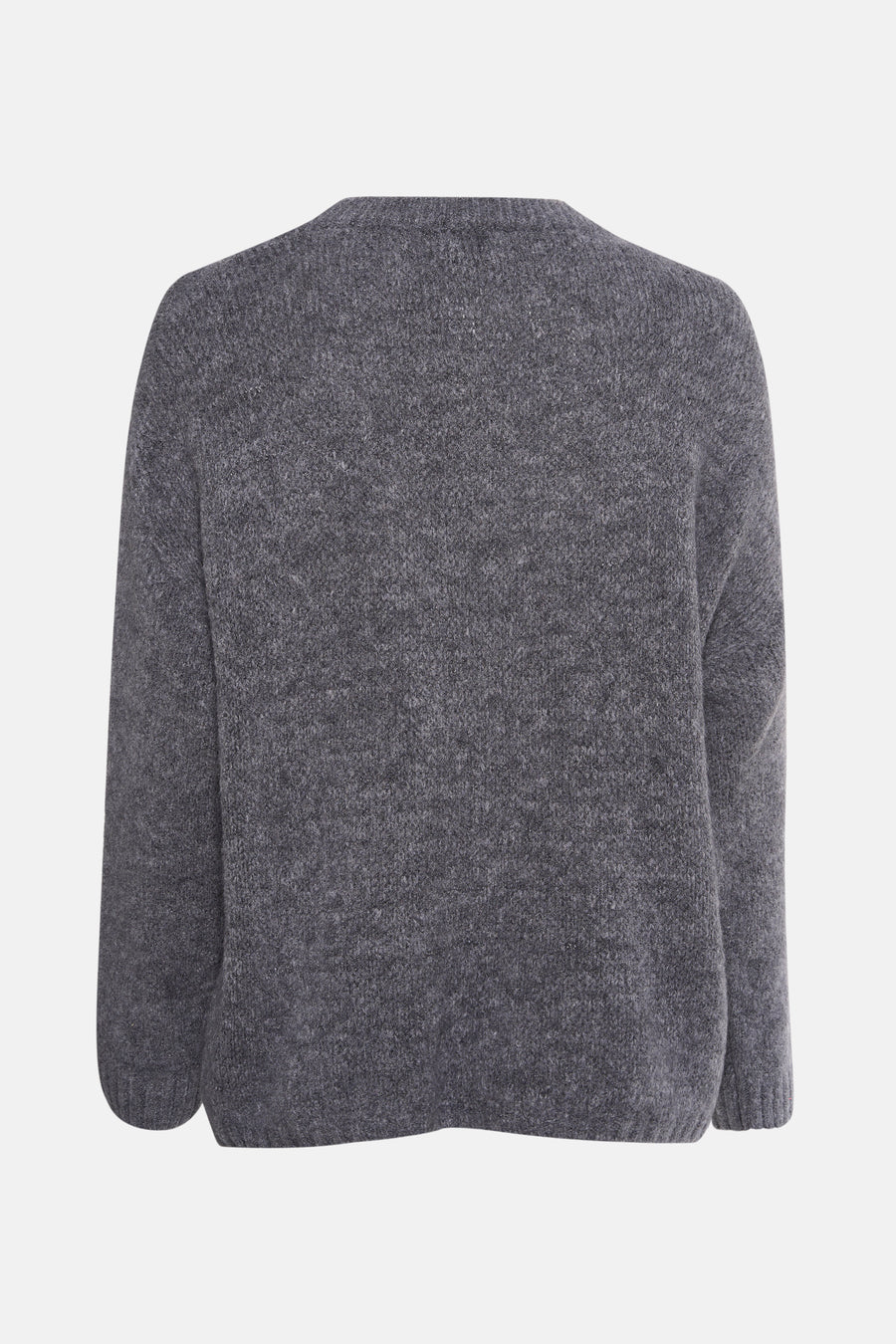 Pull à col rond - gris - Terra di Siena