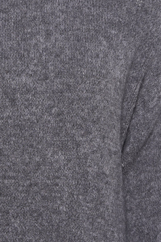 Pull à col rond - gris - Terra di Siena