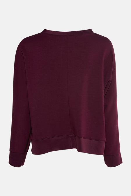 Robe à manches longues - Bordeaux