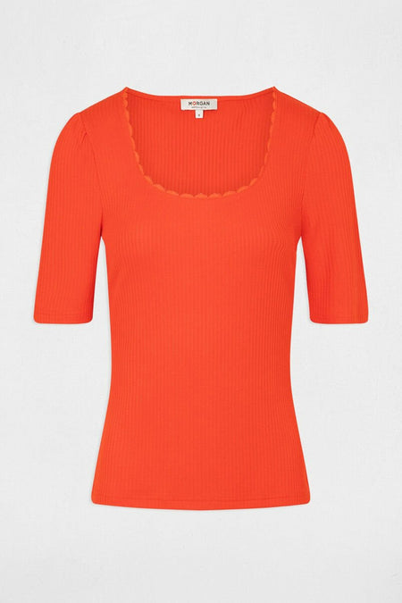 T-shirt à manches courtes - orange