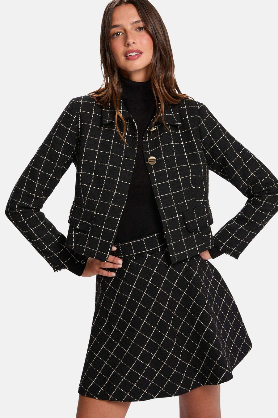 Jupe courte - noir - Morgan De Toi