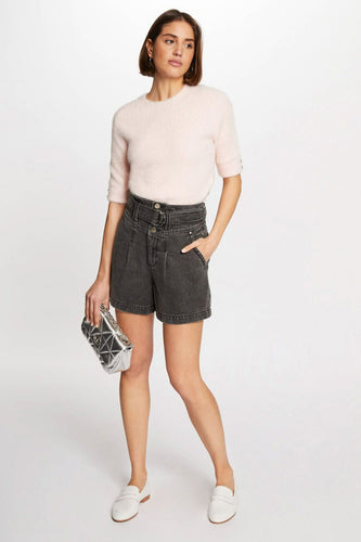 Pull à col rond - rose - Morgan De Toi