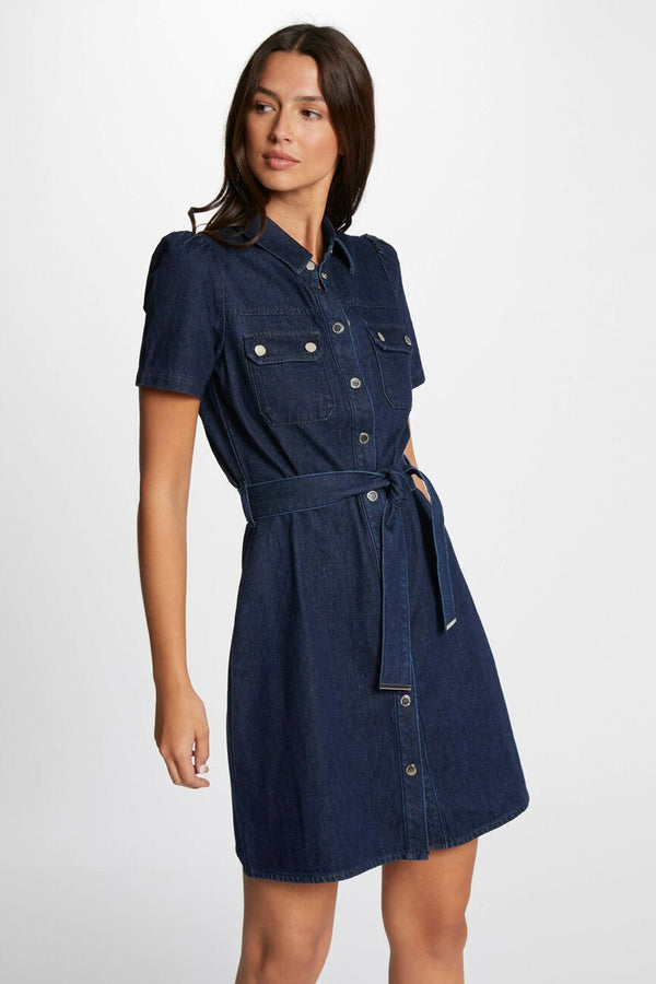 Robes manches courtes Denim - Morgan De Toi
