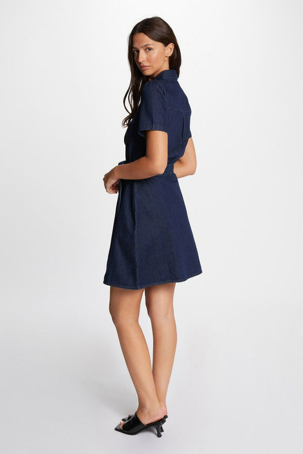Robes manches courtes Denim - Morgan De Toi