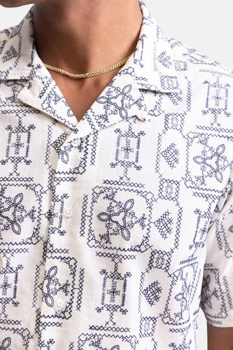 Chemise à manches courtes - écru - REDEFINED REBEL