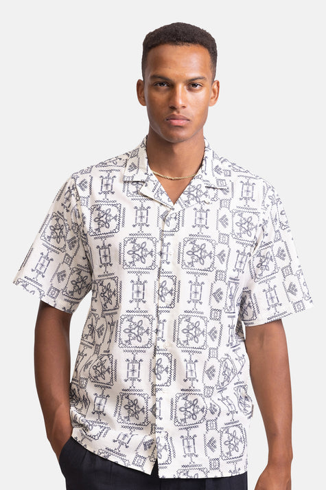 Chemise (manches courtes) Écru - REDEFINED REBEL