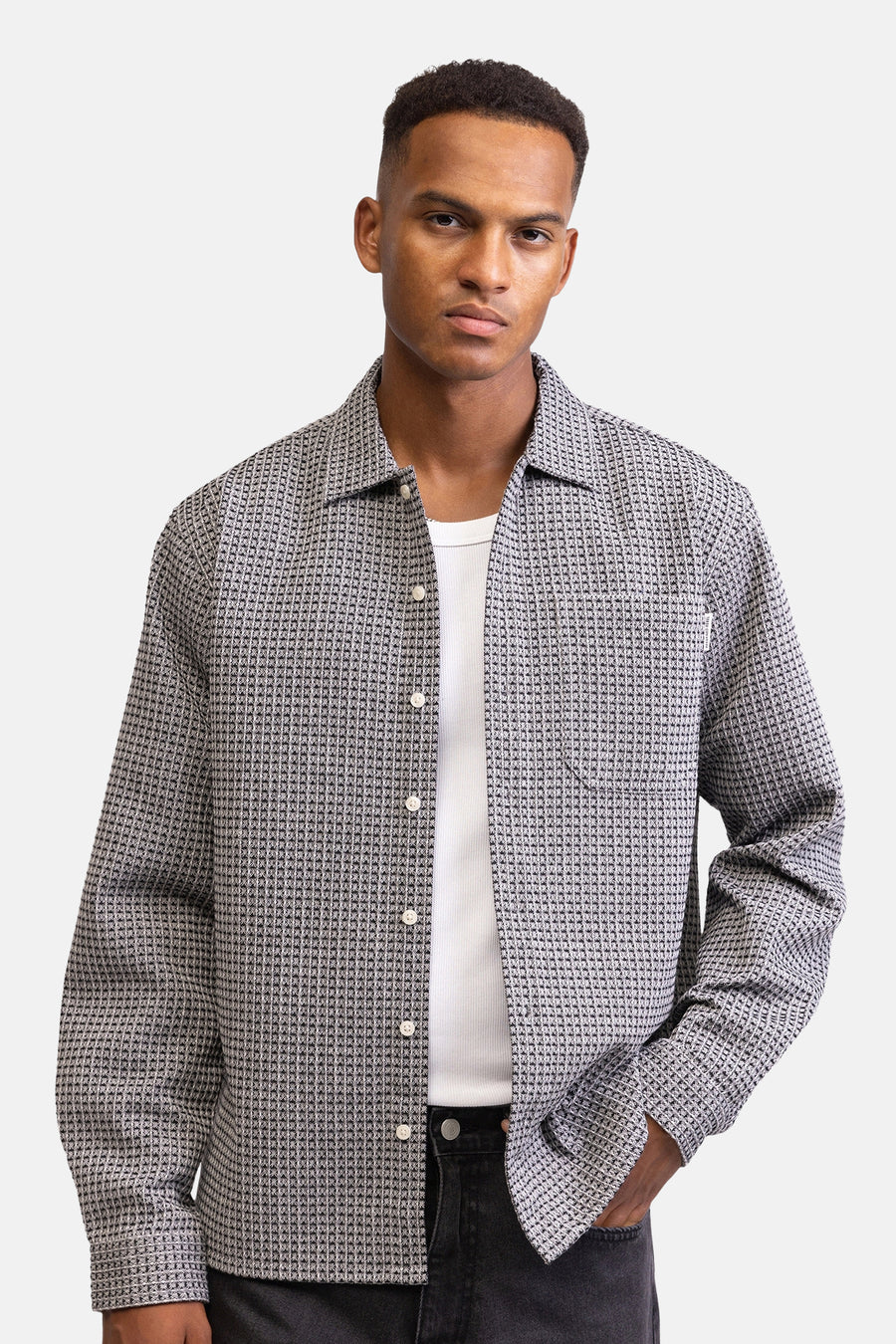 Chemise à manches longues - gris - REDEFINED REBEL