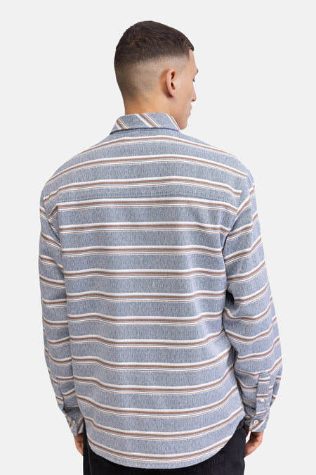 Chemise à manches longues - bleu