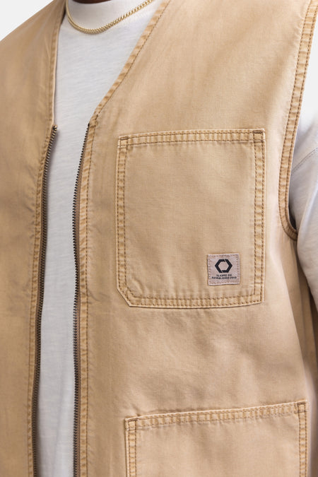 Veste sans manches Beige - REDEFINED REBEL