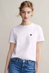 Top uni manche courte Blanc - OPUS