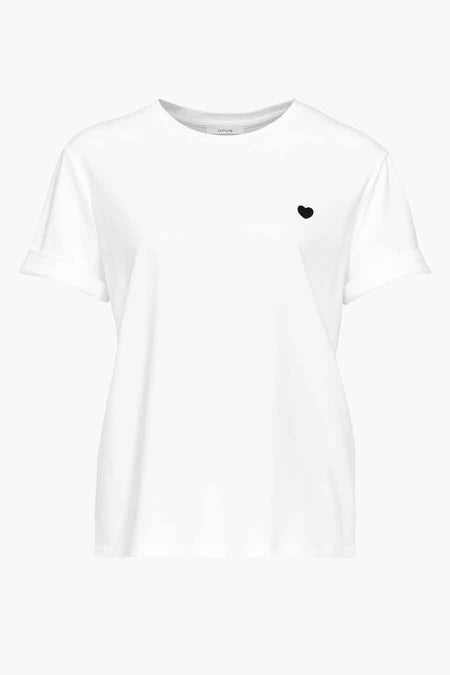 Top uni manche courte Blanc - OPUS