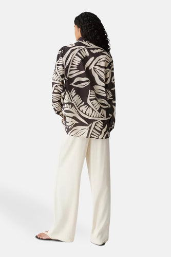 Chemise à manches longues - brun - OPUS