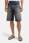 Short - mid blue denim