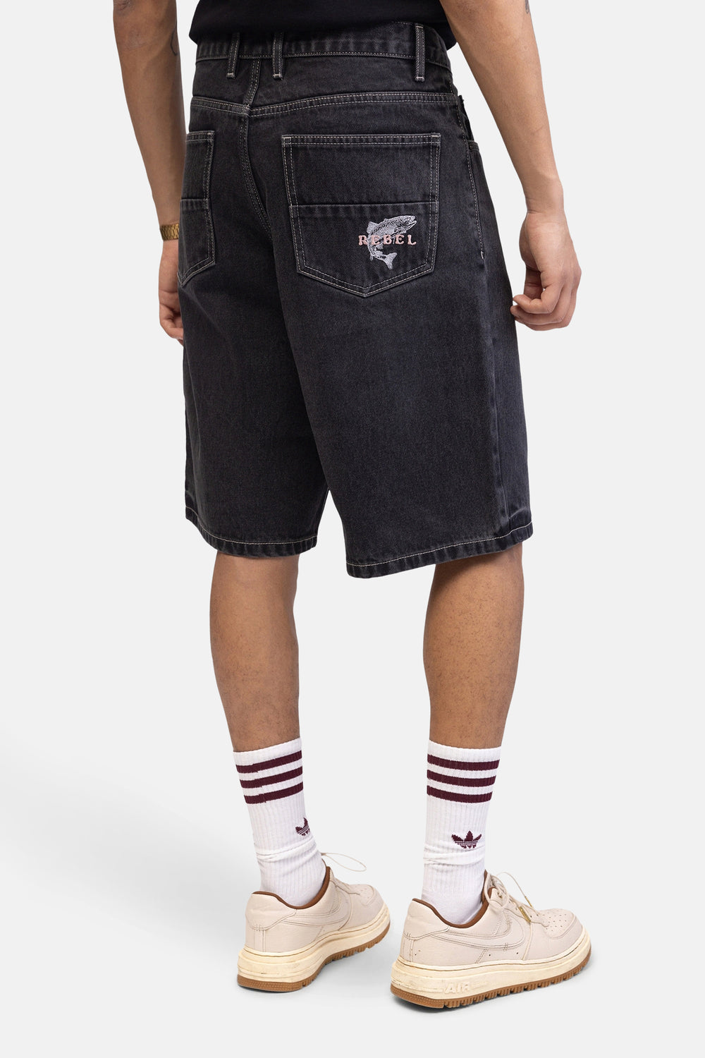 short en jean Dark grey denim - REDEFINED REBEL