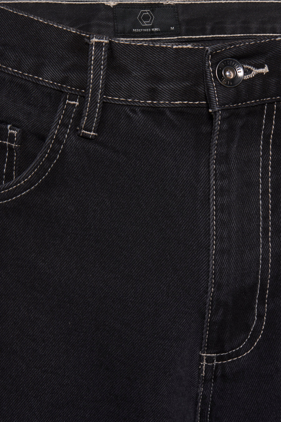 Short - dark grey denim - REDEFINED REBEL - 7