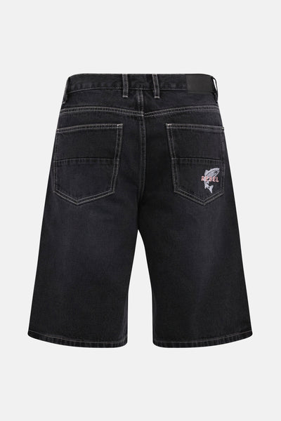 short en jean Dark grey denim - REDEFINED REBEL