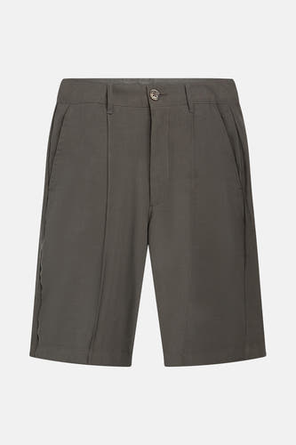 Short gris de REDEFINED REBEL avec poches et fermeture à glissière.