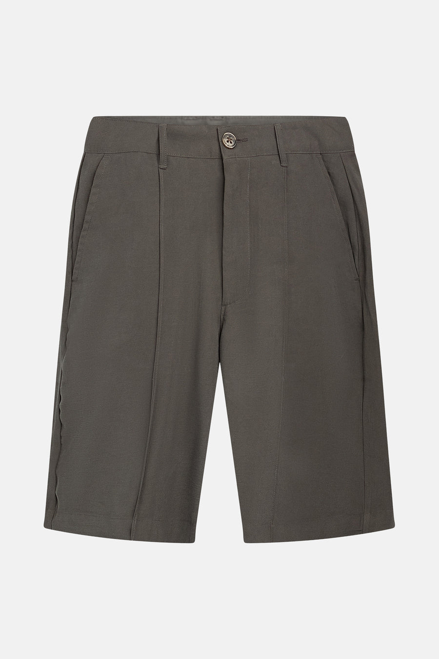 Short gris de REDEFINED REBEL avec poches et fermeture à glissière.