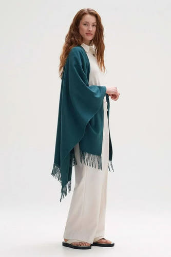 Poncho - vert