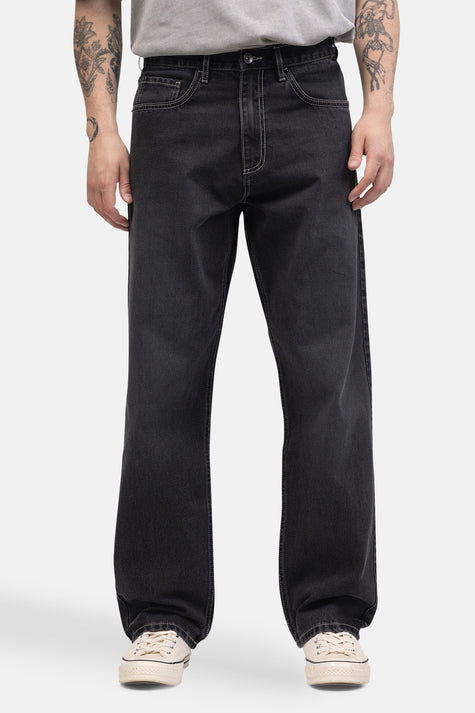 Jeans wide Dark grey denim - REDEFINED REBEL
