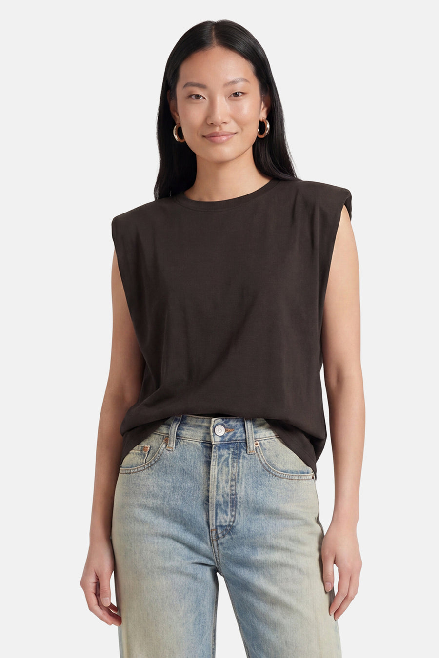T-shirt à manches courtes - brun