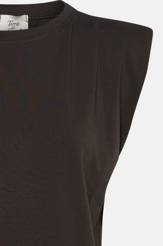T-shirt à manches courtes - brun